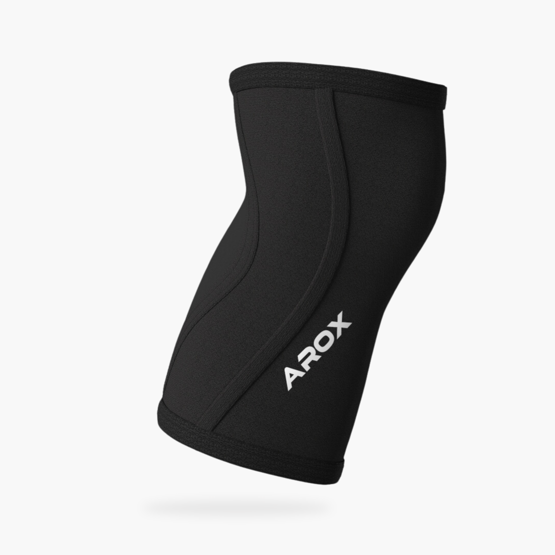 5 MM - Hybrid knæbind sort