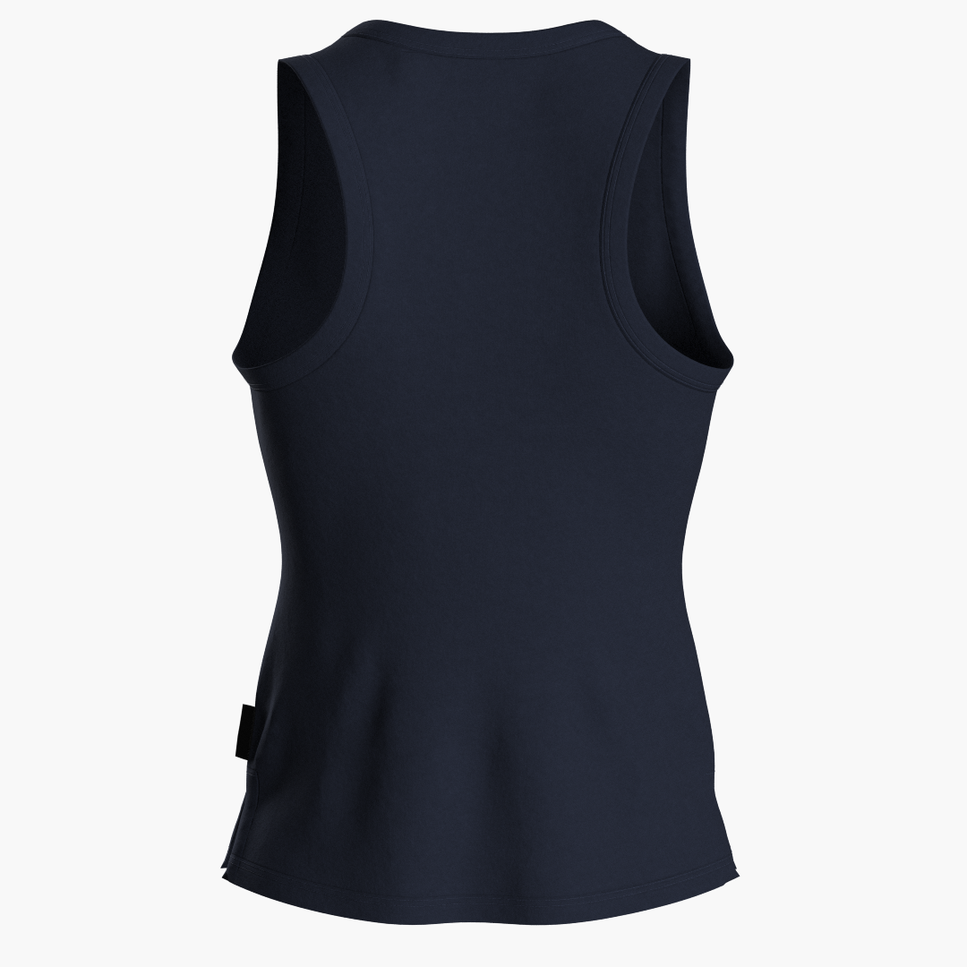 SportsTech kvinde lang top (Deep navy)