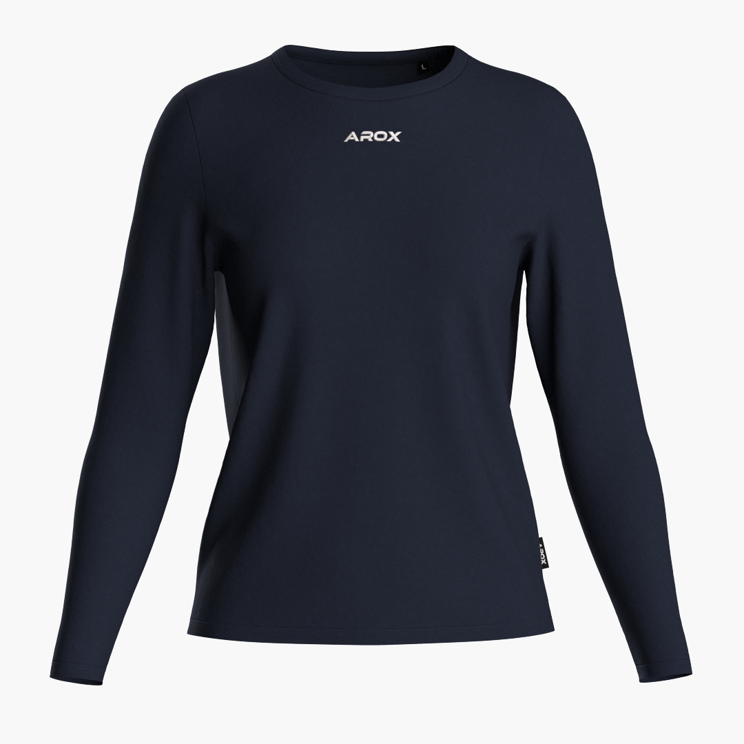 SportsTech kvinde langærmet (Deep navy)