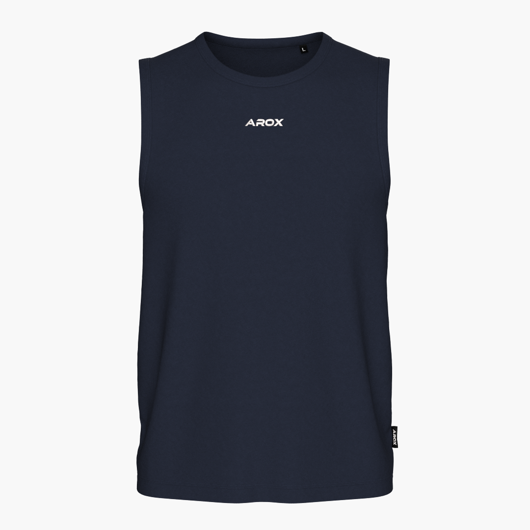 SportsTech herre no-sleeve (Dark navy)