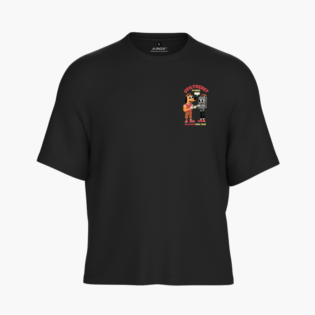 Ufiltreret fitness - Box fit merch t-shirt