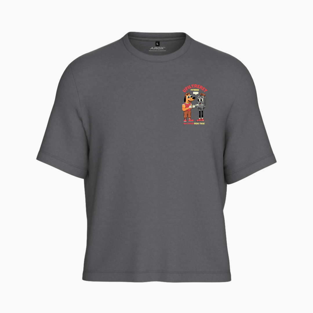 Ufiltreret fitness - Box fit merch t-shirt