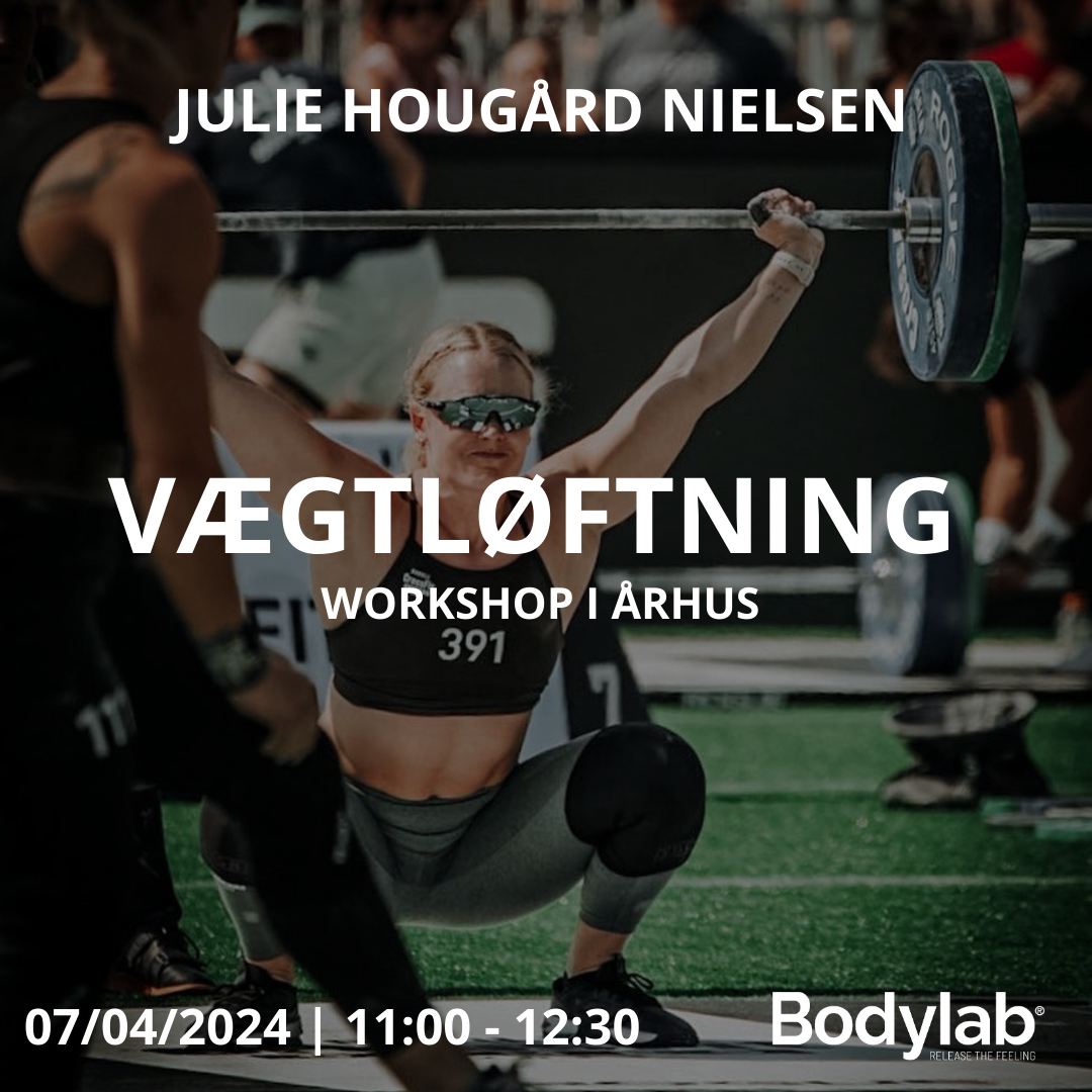 Vægtløftnings workshop med Julie Hougård Nielsen