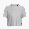 SportsTech kvinde box crop t-shirt (Light grey)