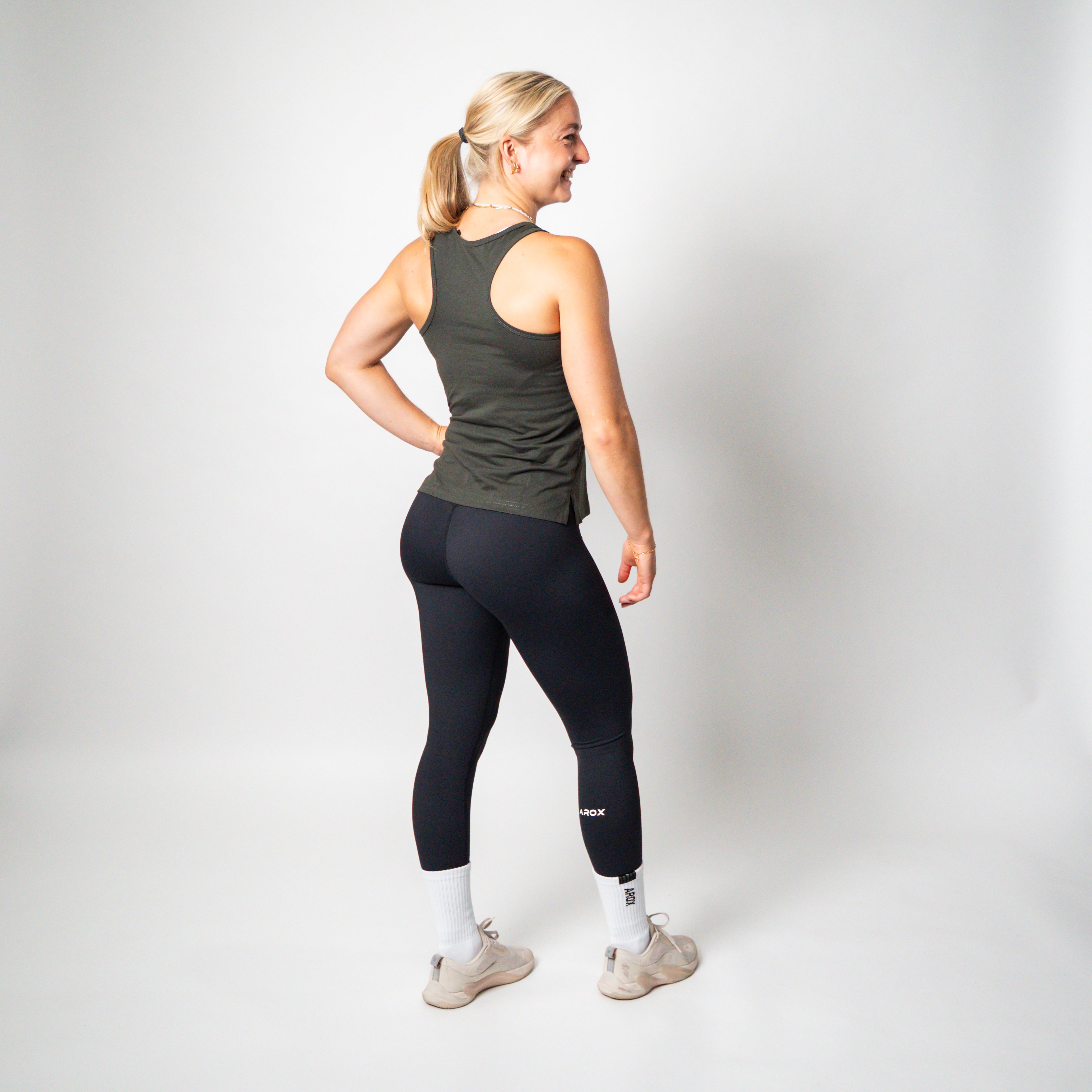 SportsTech kvinde lang top (Ranger green)