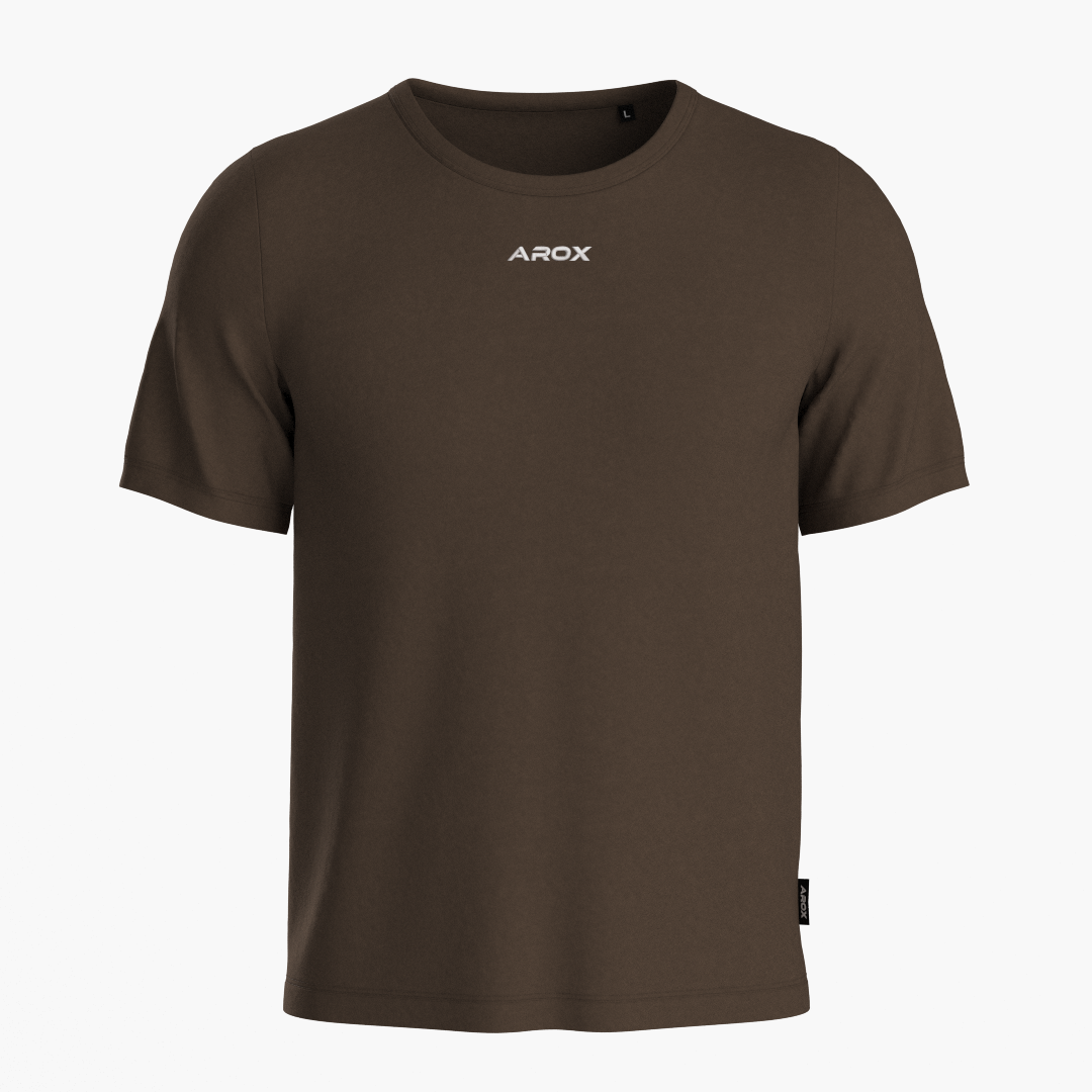 SportsTech unisex T-shirt (Dark brown)
