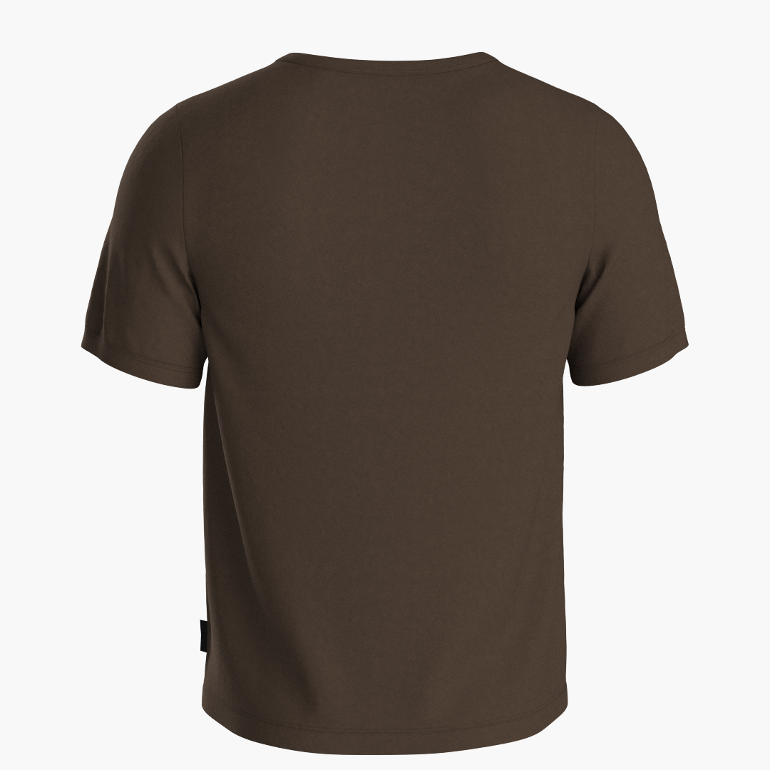 SportsTech unisex T-shirt (Dark brown)